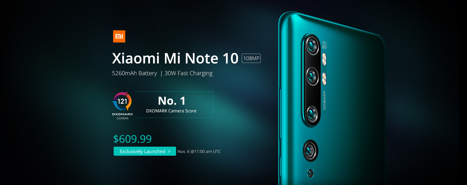 Xiaomi Mi Note 10 Price